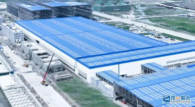 杏彩体育，新车间即将投产这个造船基地建设迎重要节点